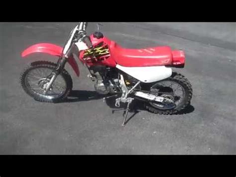 youtube2003 honda xr80r compression testing|02 XR80R low compression .